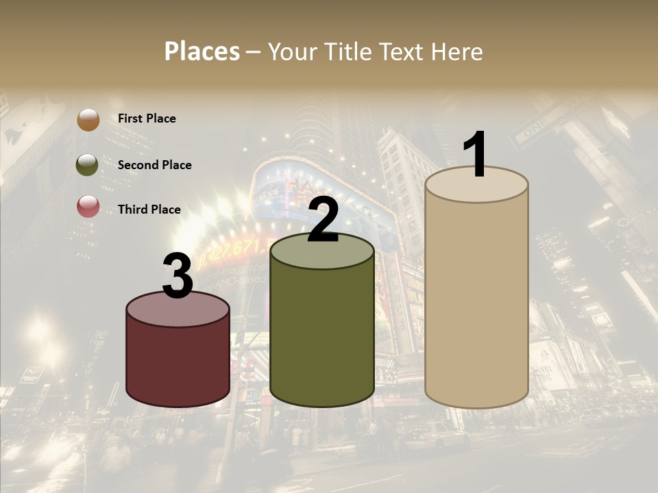 Illuminated Year Modern PowerPoint Template