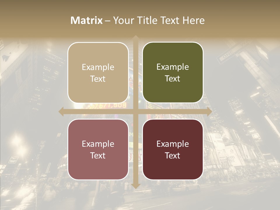 Illuminated Year Modern PowerPoint Template