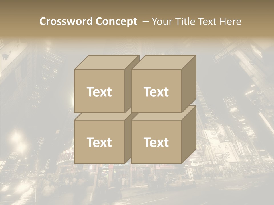 Illuminated Year Modern PowerPoint Template