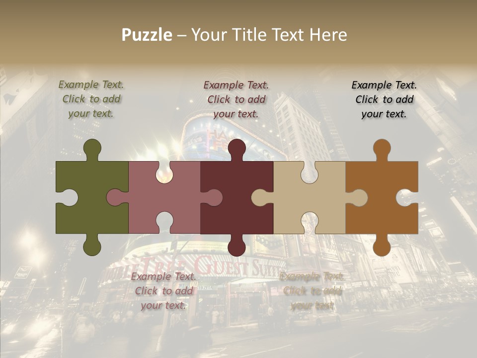 Illuminated Year Modern PowerPoint Template