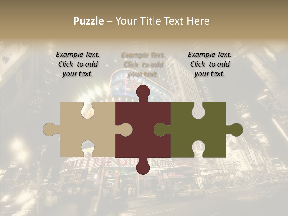 Illuminated Year Modern PowerPoint Template