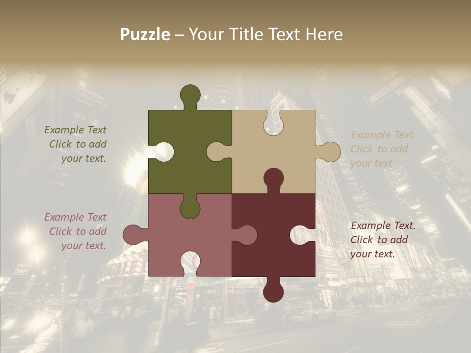 Illuminated Year Modern PowerPoint Template