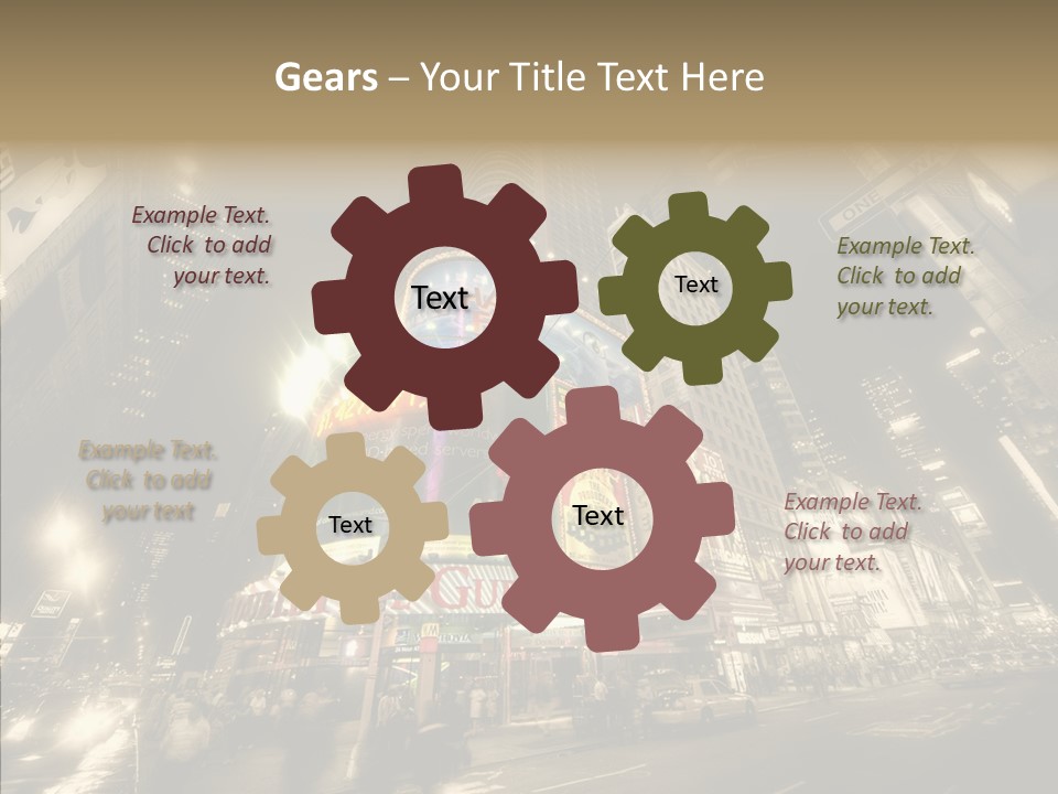 Illuminated Year Modern PowerPoint Template