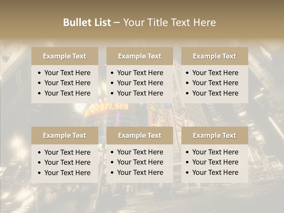 Illuminated Year Modern PowerPoint Template