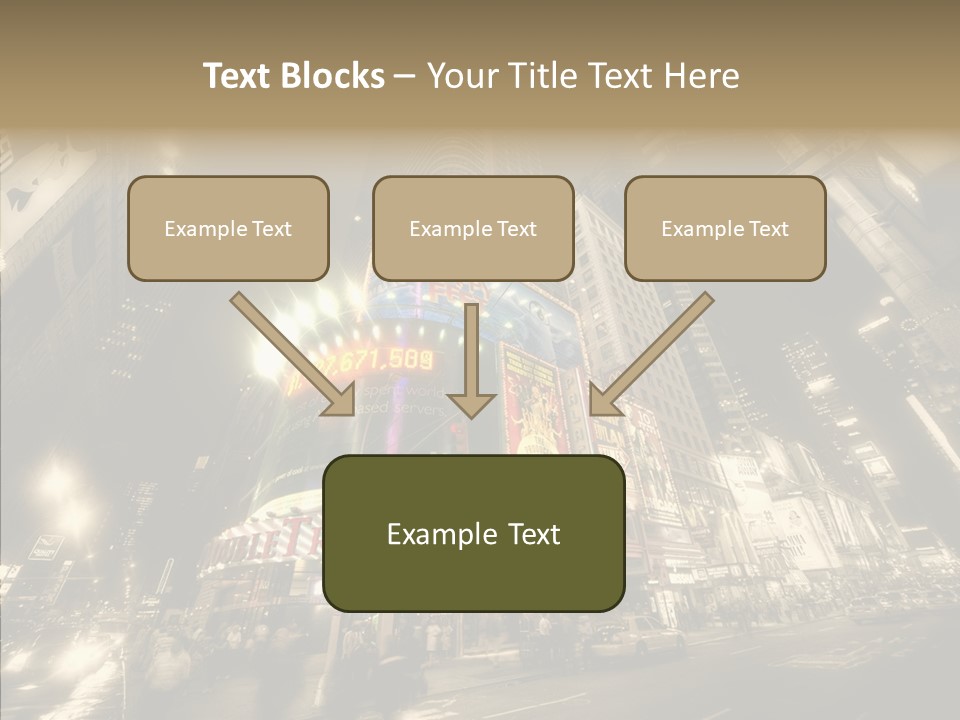 Illuminated Year Modern PowerPoint Template