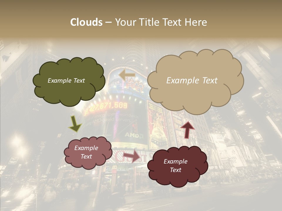 Illuminated Year Modern PowerPoint Template