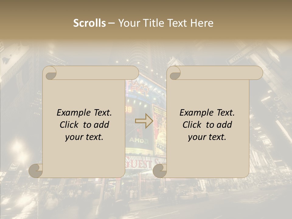 Illuminated Year Modern PowerPoint Template
