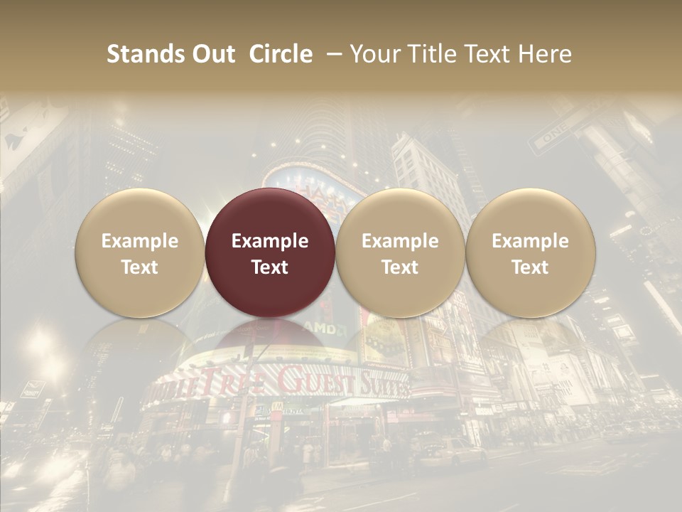 Illuminated Year Modern PowerPoint Template