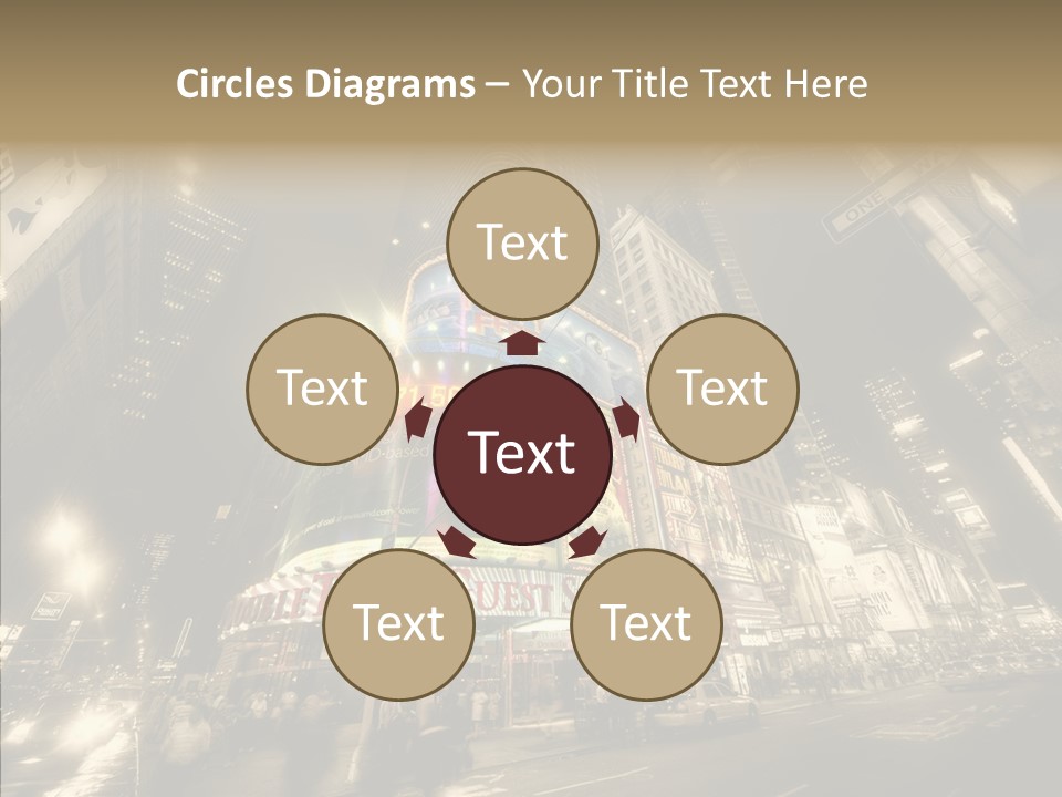 Illuminated Year Modern PowerPoint Template