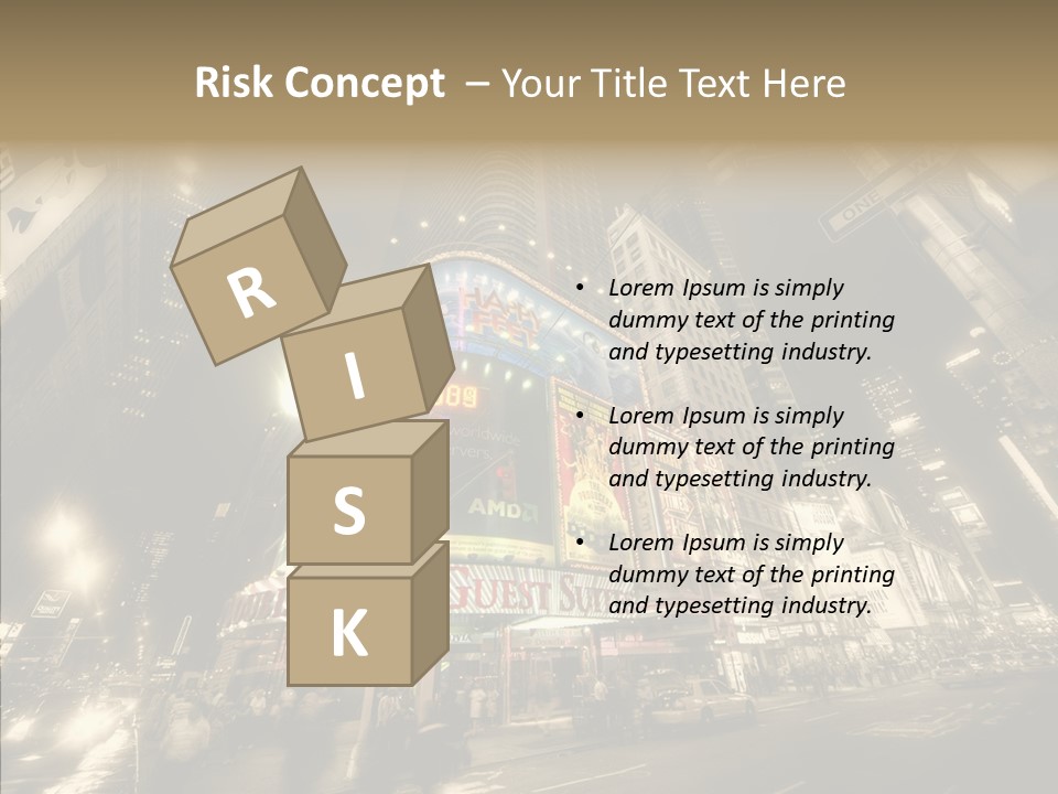 Illuminated Year Modern PowerPoint Template