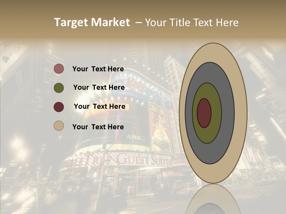 Illuminated Year Modern PowerPoint Template