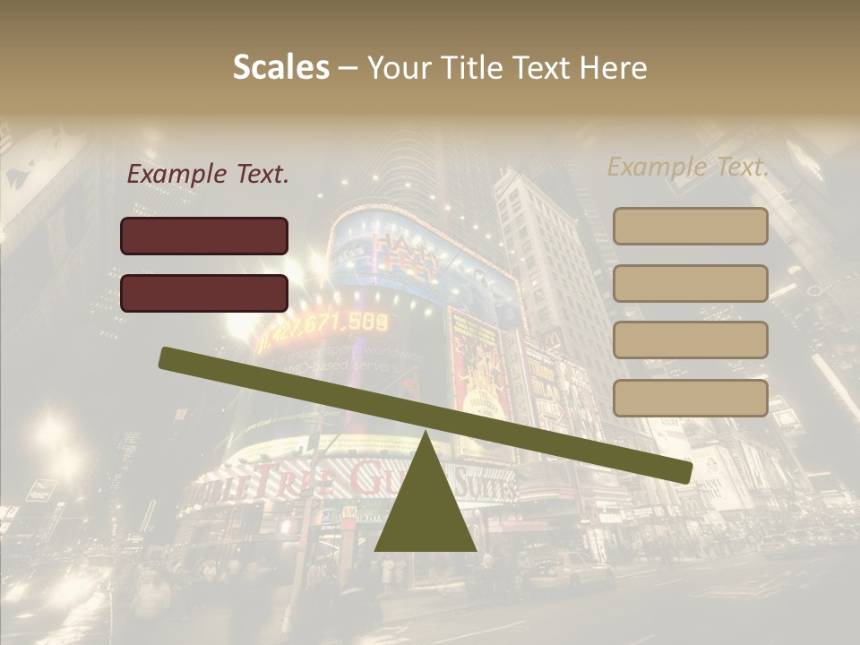 Illuminated Year Modern PowerPoint Template