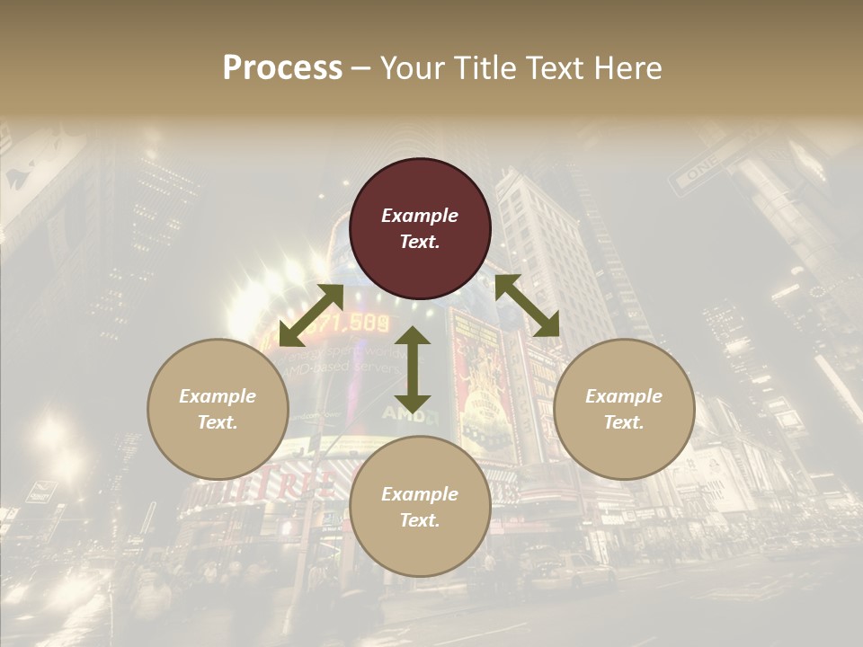 Illuminated Year Modern PowerPoint Template