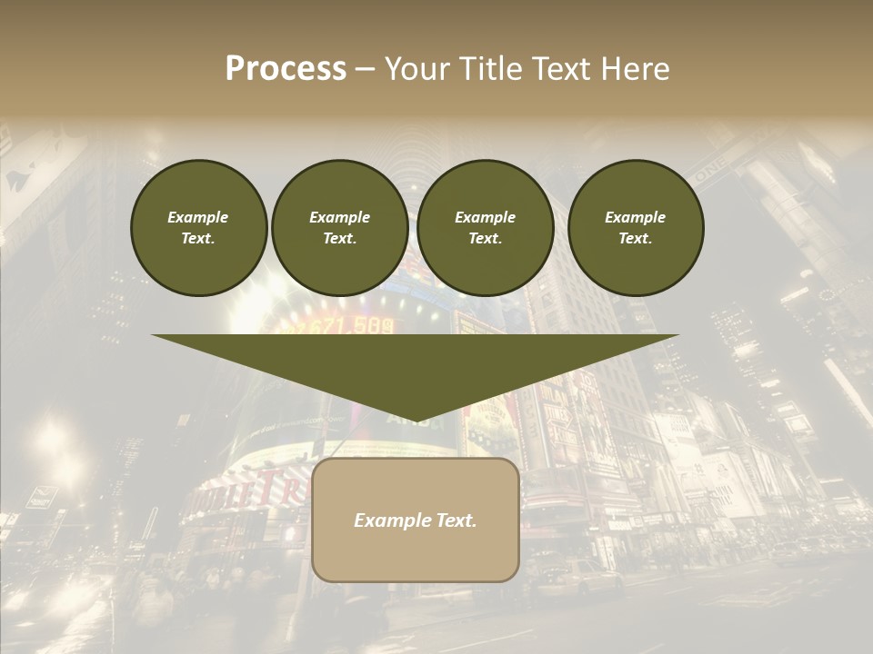 Illuminated Year Modern PowerPoint Template