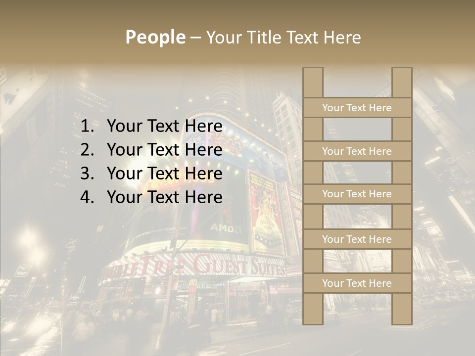 Illuminated Year Modern PowerPoint Template