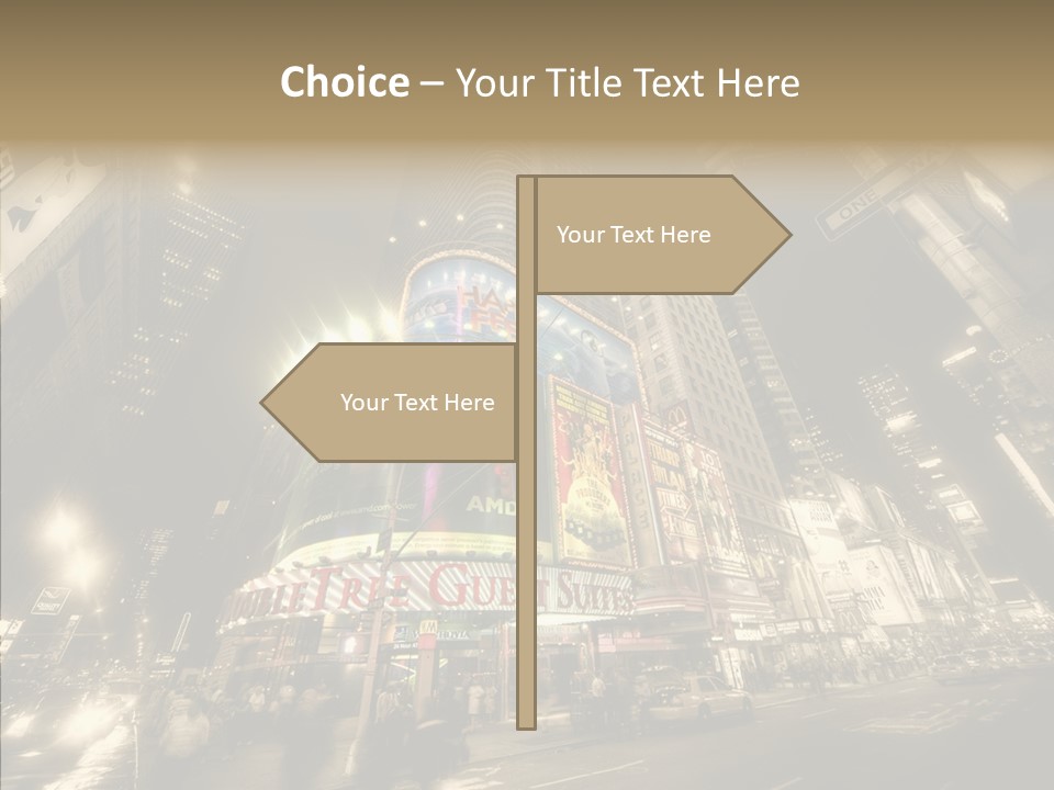Illuminated Year Modern PowerPoint Template