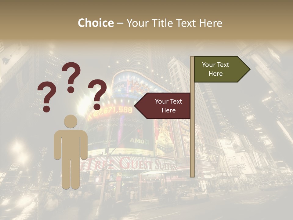 Illuminated Year Modern PowerPoint Template