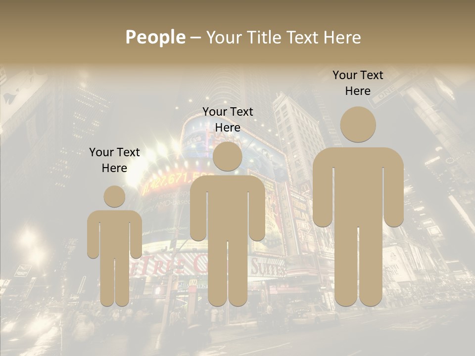 Illuminated Year Modern PowerPoint Template