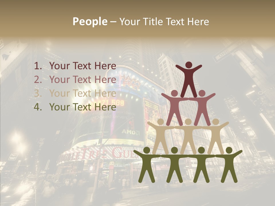 Illuminated Year Modern PowerPoint Template