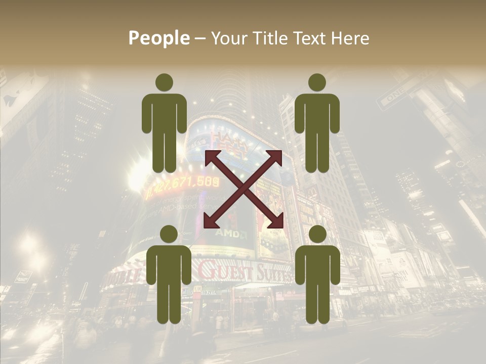 Illuminated Year Modern PowerPoint Template