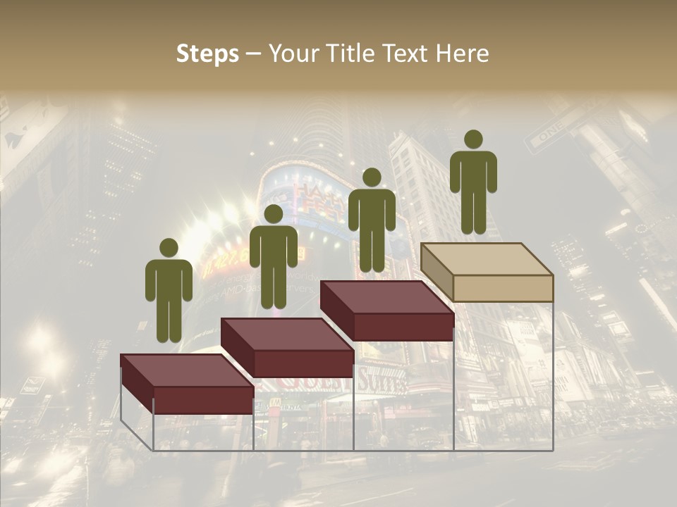 Illuminated Year Modern PowerPoint Template