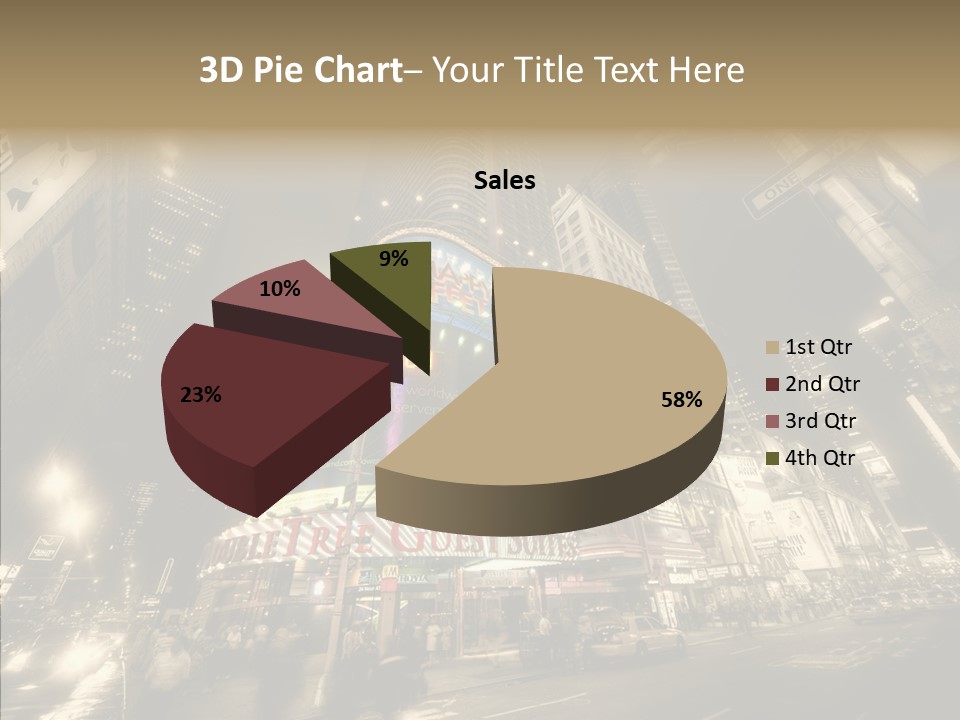 Illuminated Year Modern PowerPoint Template