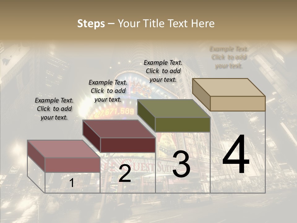 Illuminated Year Modern PowerPoint Template