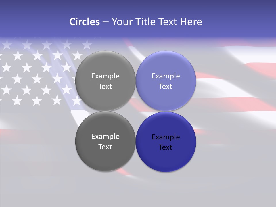 Anthem Blue Stripes PowerPoint Template