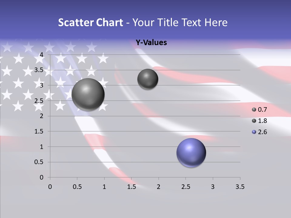 Anthem Blue Stripes PowerPoint Template