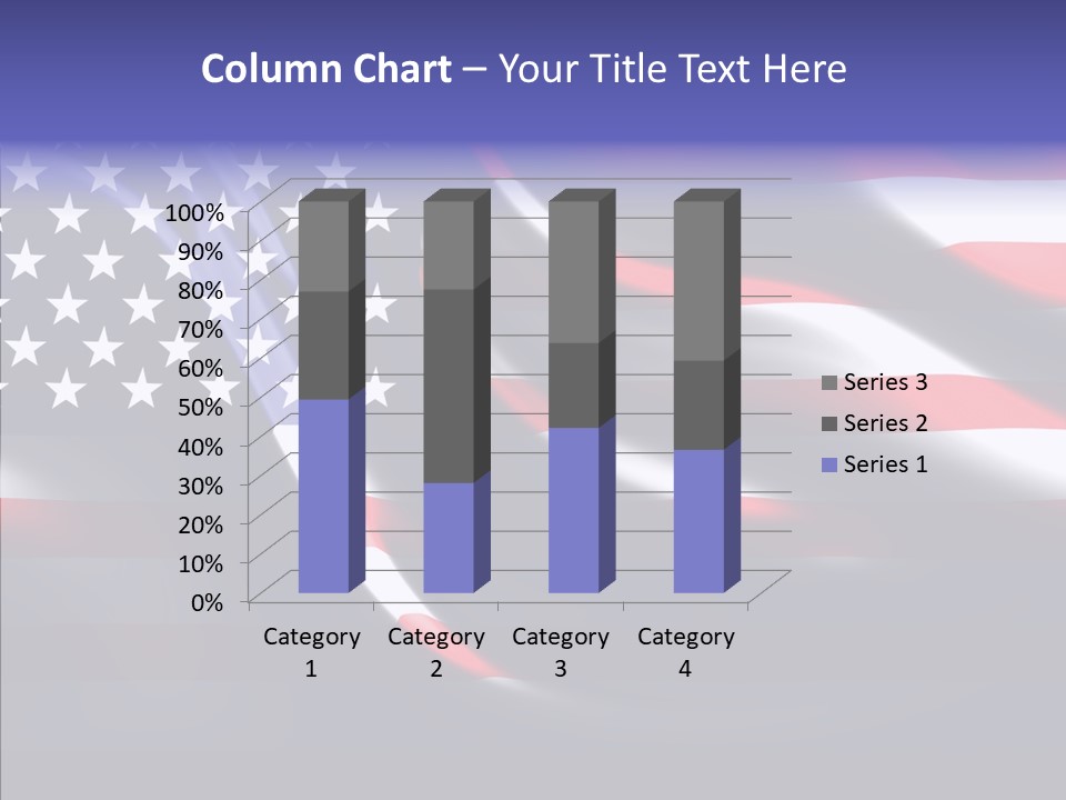 Anthem Blue Stripes PowerPoint Template