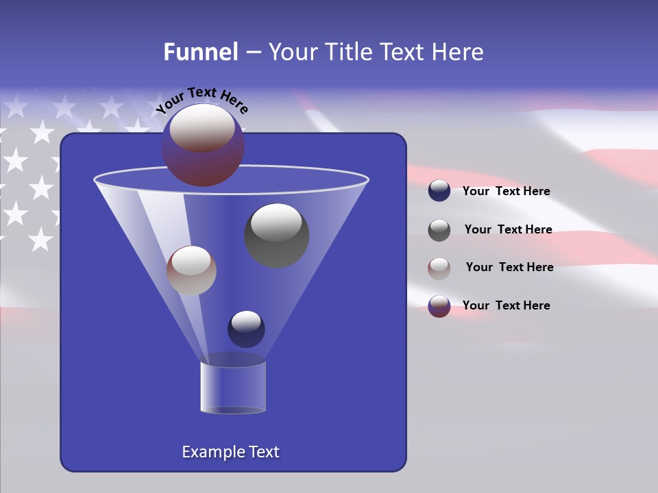 Anthem Blue Stripes PowerPoint Template