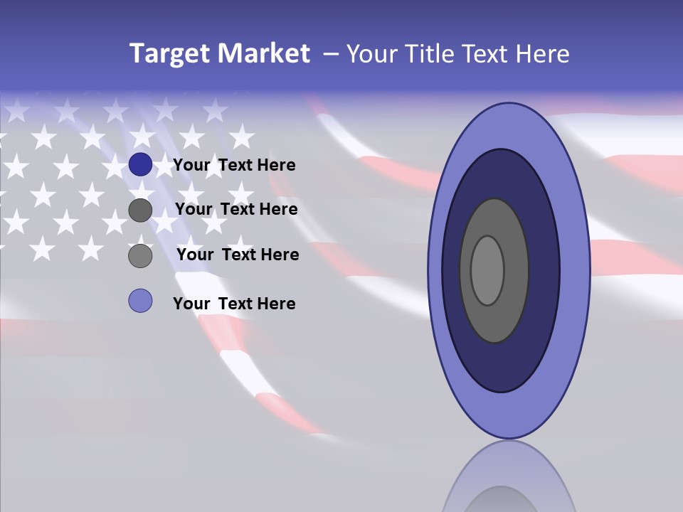 Anthem Blue Stripes PowerPoint Template