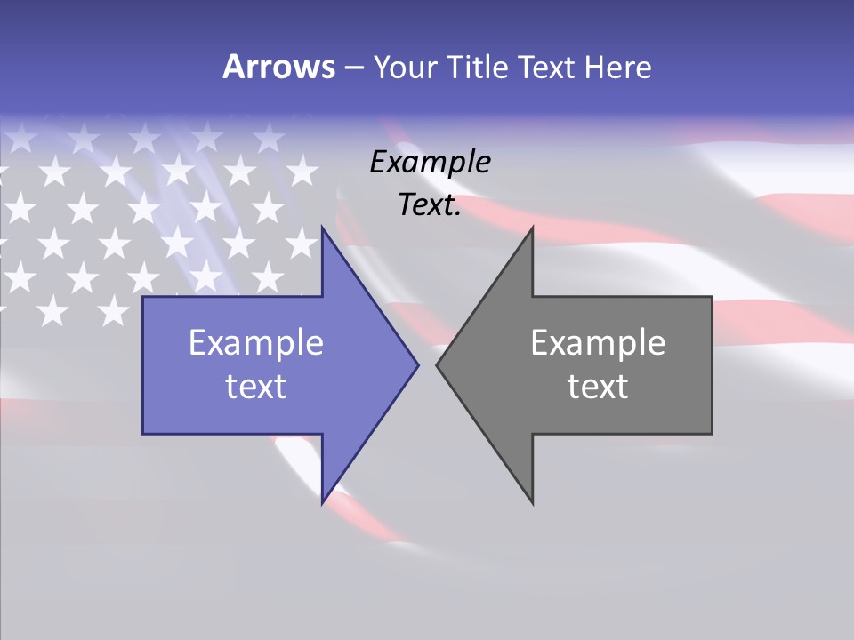 Anthem Blue Stripes PowerPoint Template