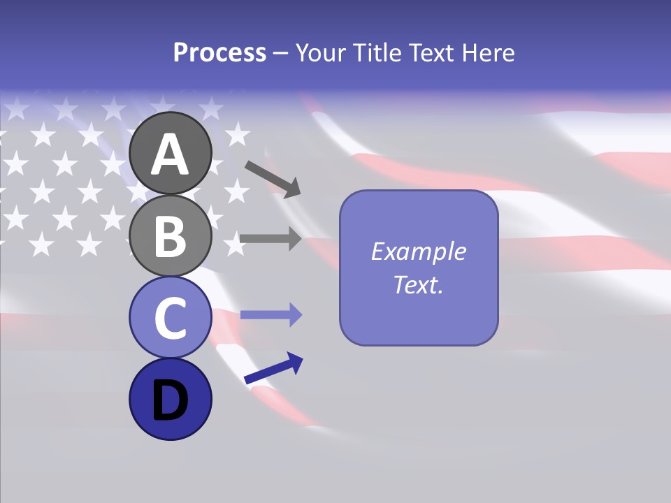 Anthem Blue Stripes PowerPoint Template