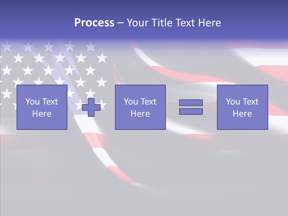 Anthem Blue Stripes PowerPoint Template