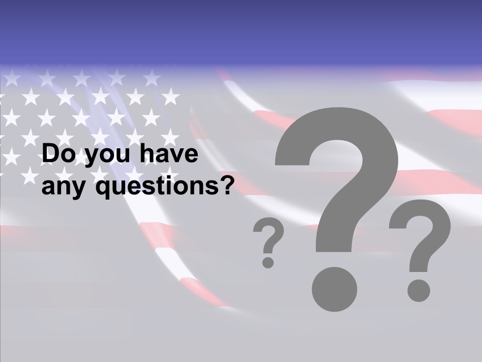 Anthem Blue Stripes PowerPoint Template