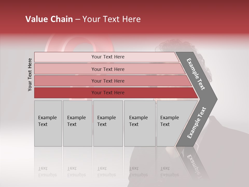 Portrait Man Business PowerPoint Template