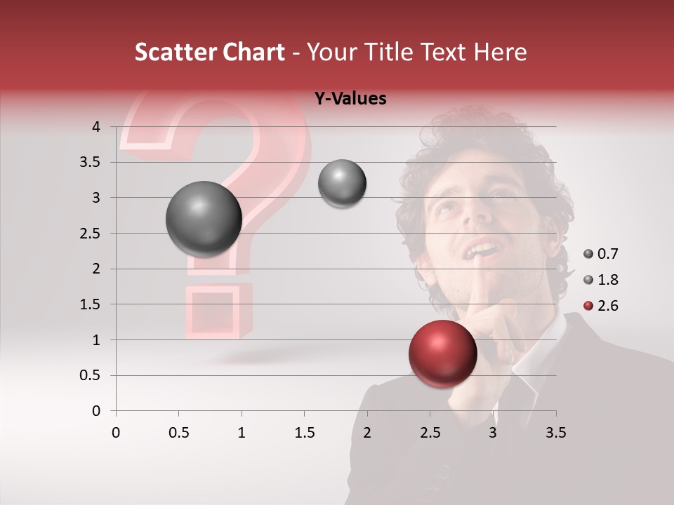Portrait Man Business PowerPoint Template