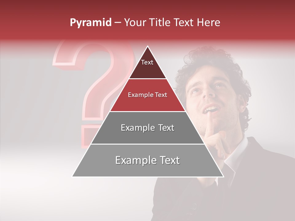 Portrait Man Business PowerPoint Template