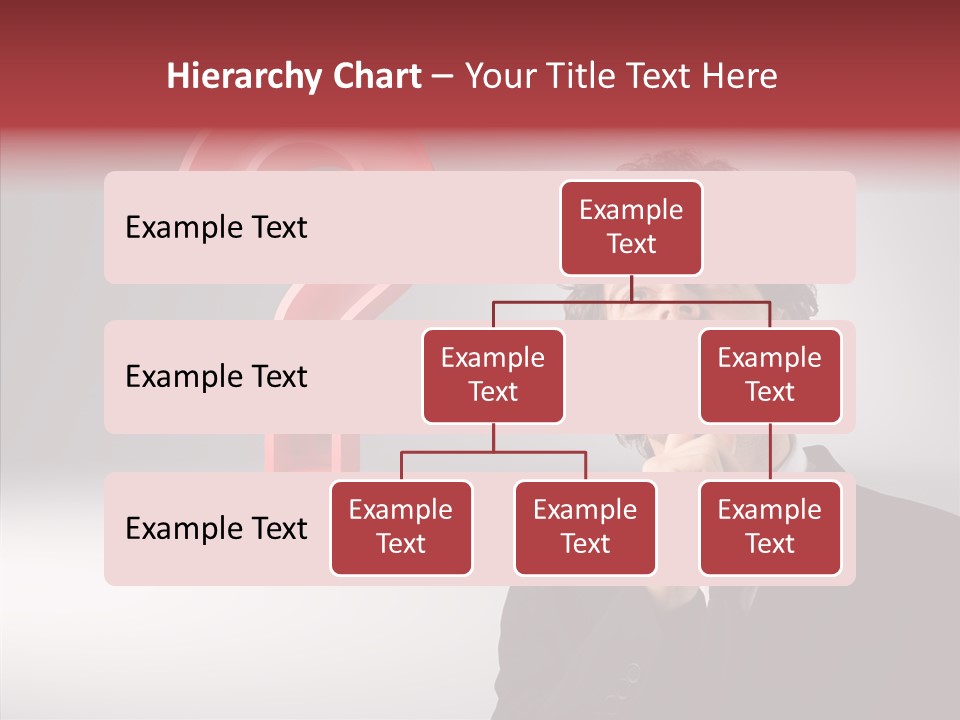 Portrait Man Business PowerPoint Template