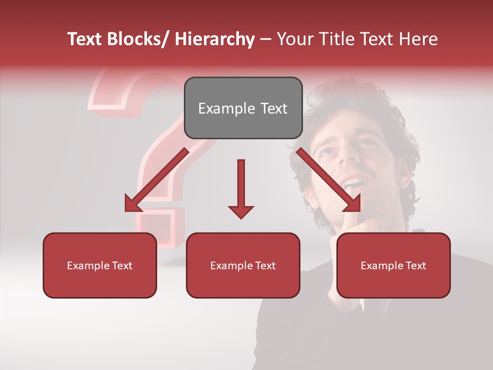 Portrait Man Business PowerPoint Template