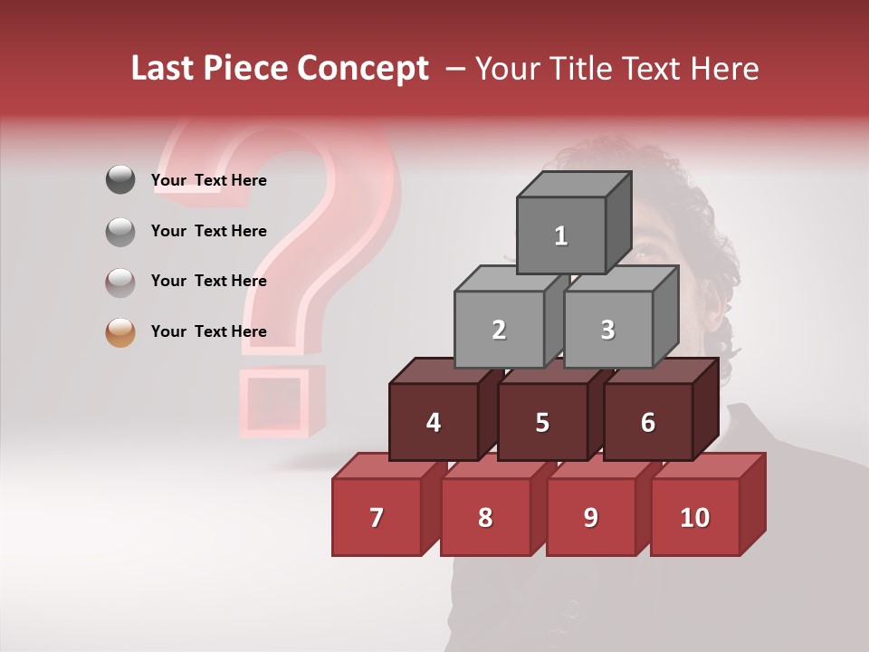 Portrait Man Business PowerPoint Template