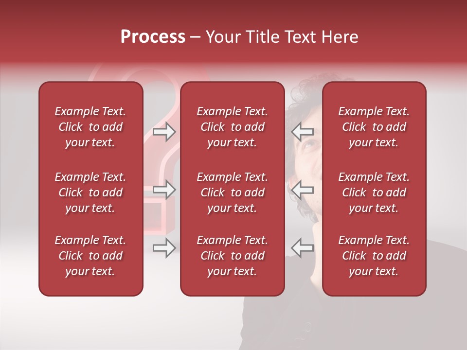 Portrait Man Business PowerPoint Template