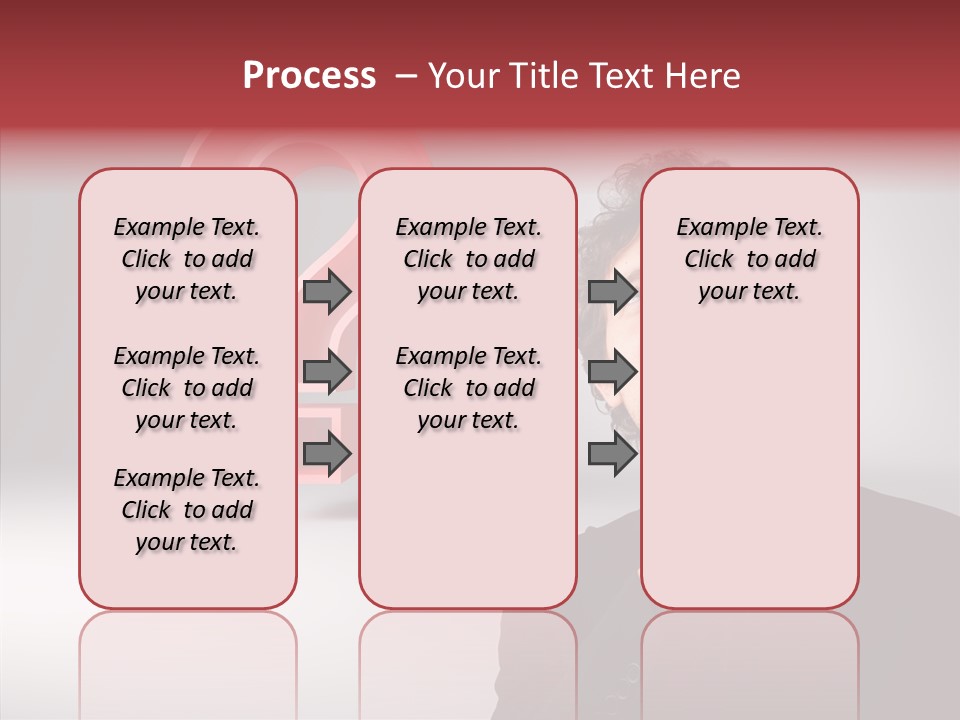 Portrait Man Business PowerPoint Template