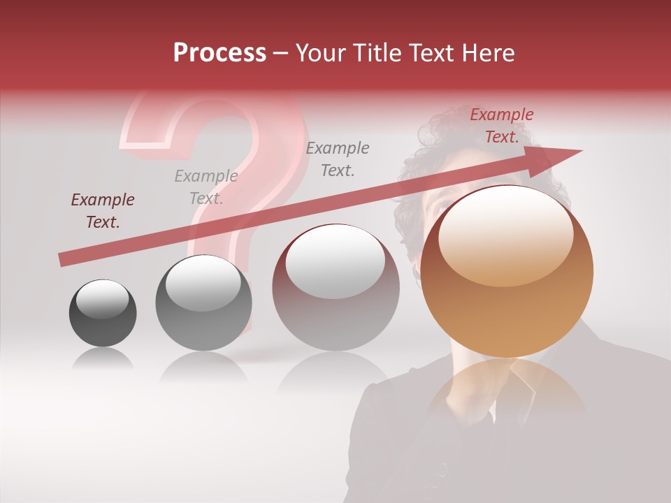 Portrait Man Business PowerPoint Template