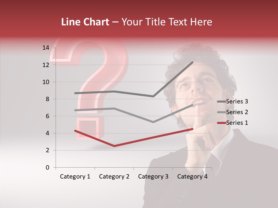 Portrait Man Business PowerPoint Template