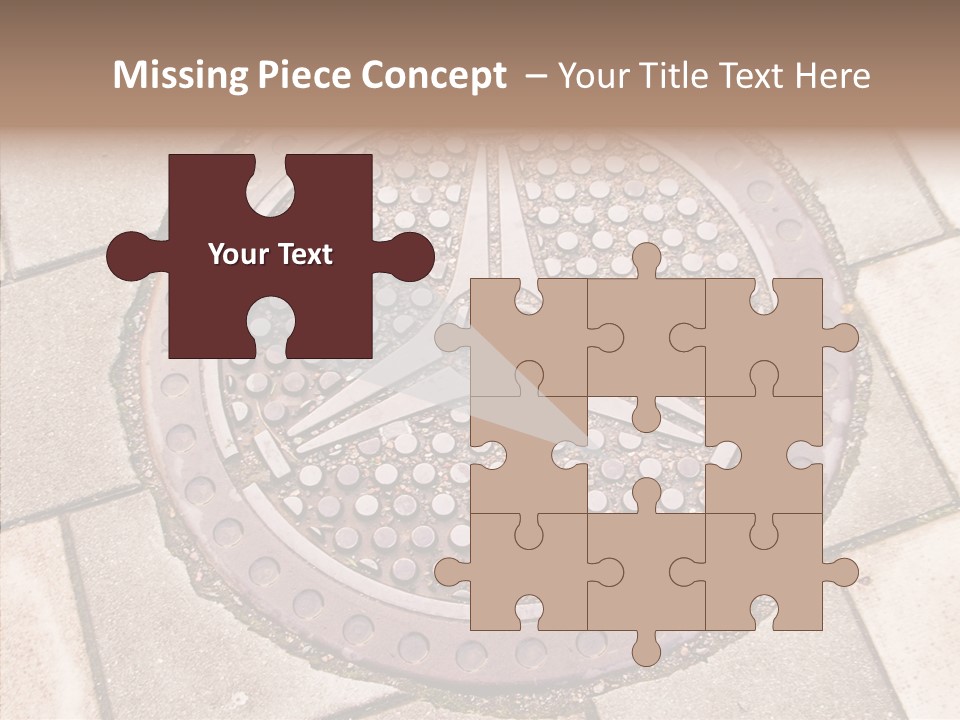 Ground Tube Human PowerPoint Template