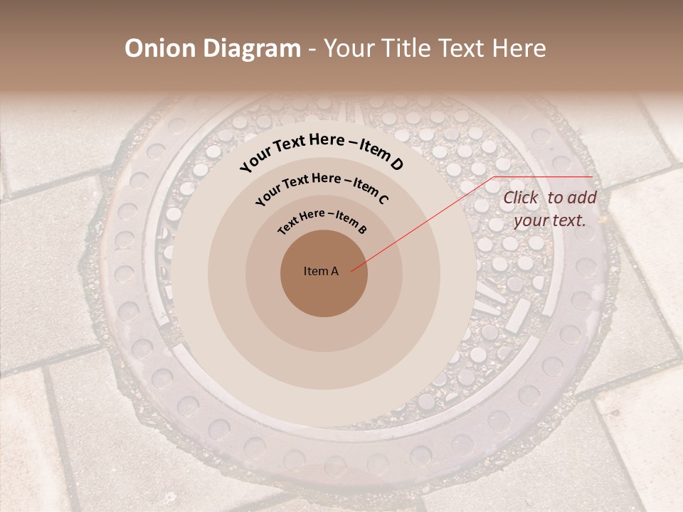 Ground Tube Human PowerPoint Template