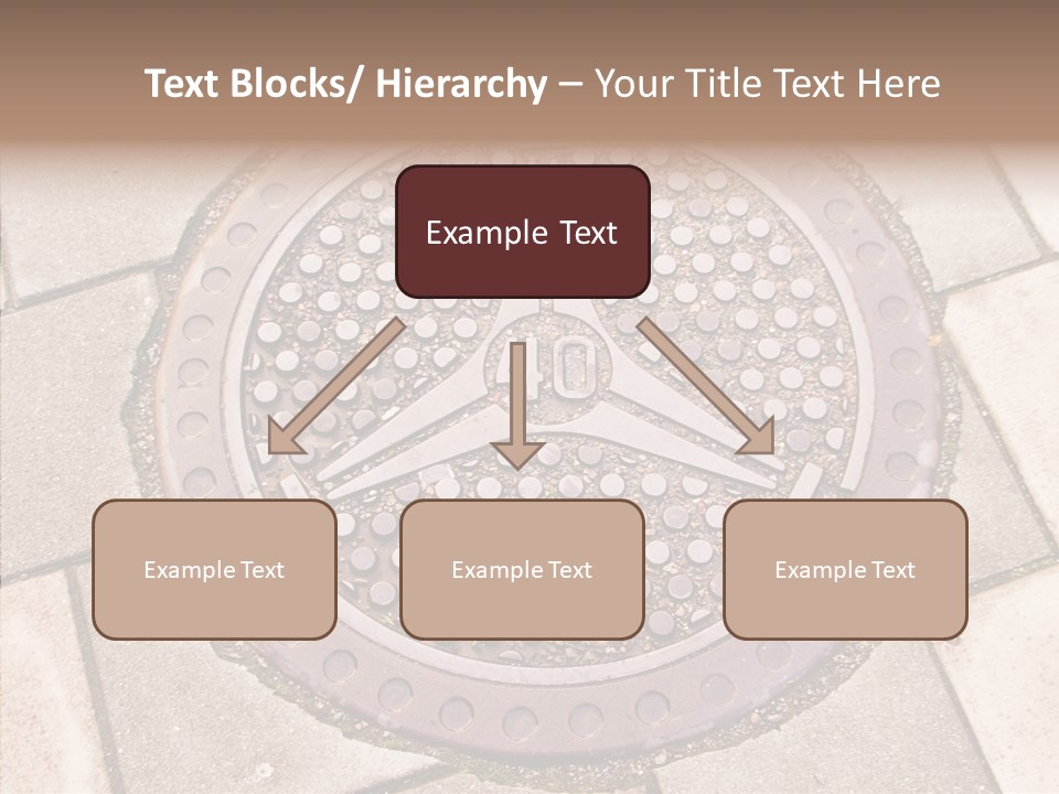 Ground Tube Human PowerPoint Template