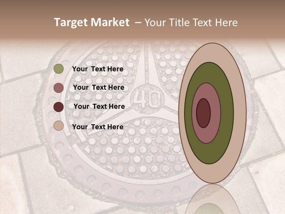 Ground Tube Human PowerPoint Template